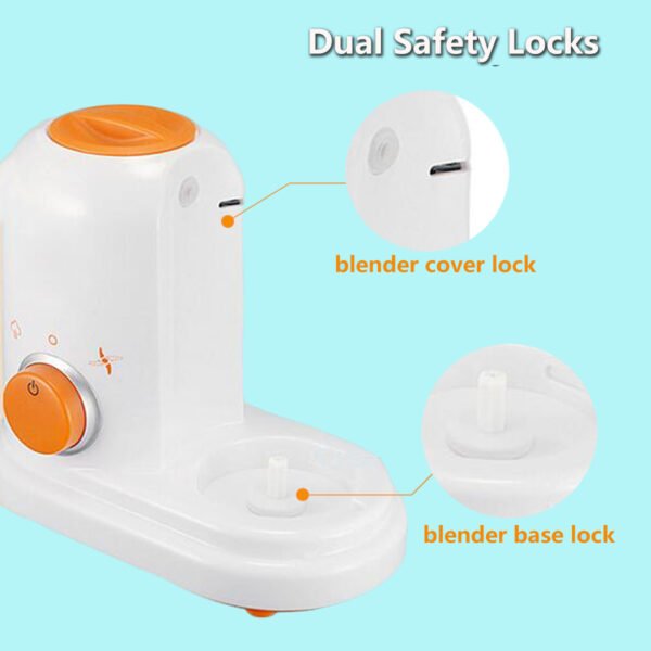 Multi-function Baby Food Processor Smart Infant Milk Warm Baby Food Cooking Blenders - Image 2