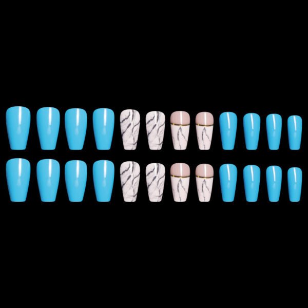 Ballet Coffin Fake Nails - Image 4
