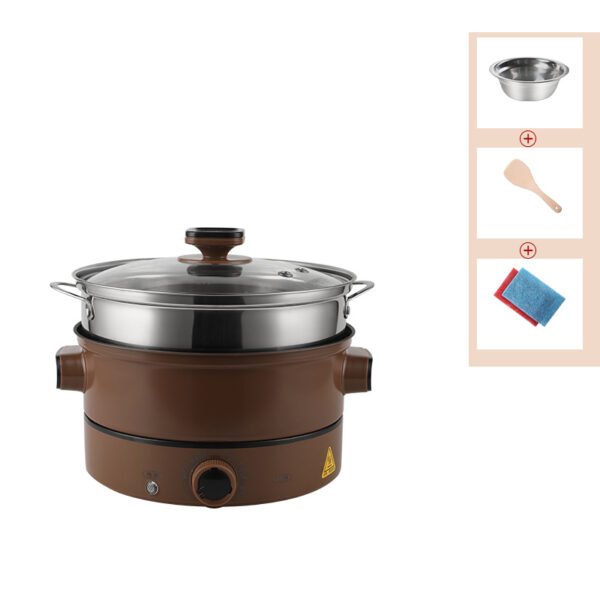 Multifunctional Household Small Electric Hot Pot Cooking Pot Electric Cooking Pot Plug - Image 4