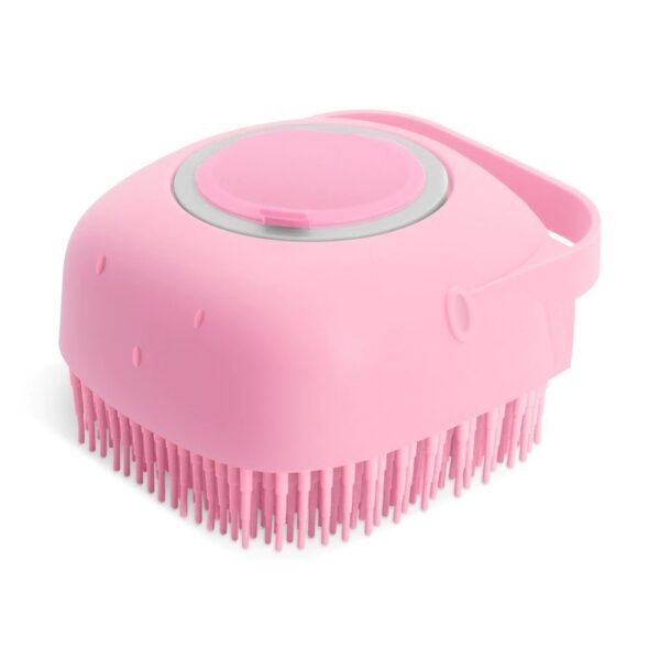 Pet Dog Shampoo Massager Brush Cat Massage Comb Grooming Scrubber Shower Brush For Bathing Short Hair Soft Silicone Brushes - Image 10