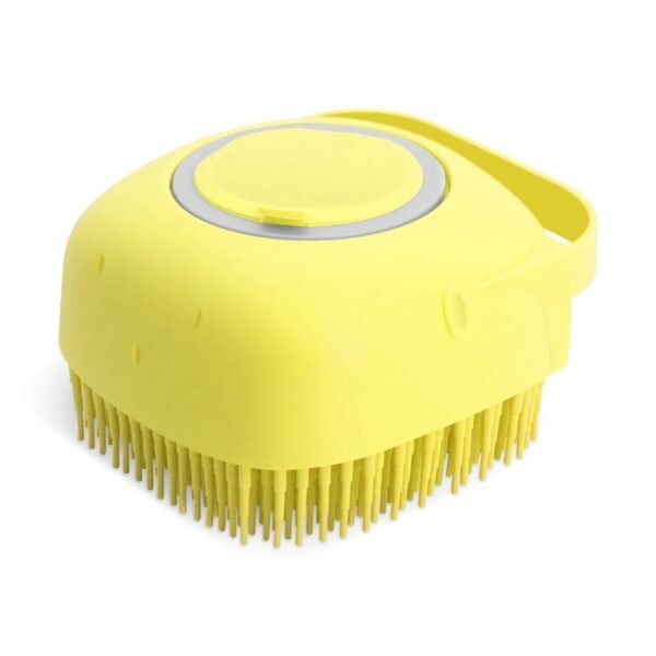 Pet Dog Shampoo Massager Brush Cat Massage Comb Grooming Scrubber Shower Brush For Bathing Short Hair Soft Silicone Brushes - Image 5