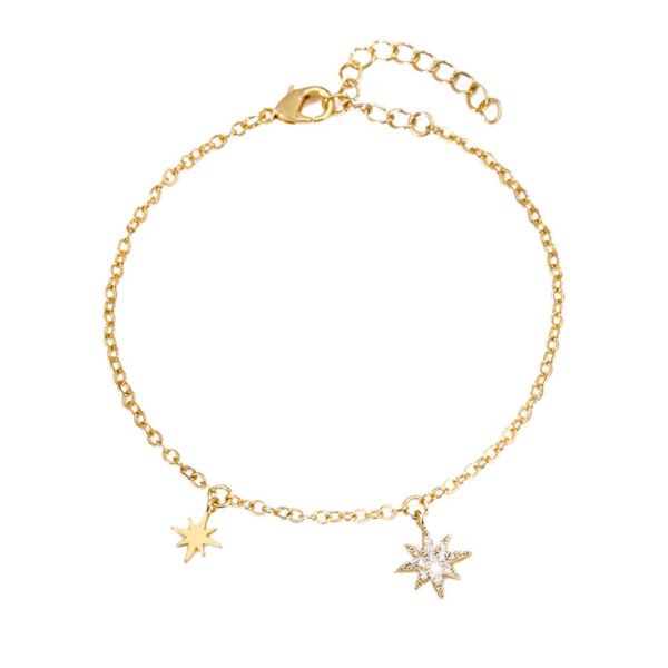 New Simple Design Micro Inlaid Zirconium Bracelet For Women - Image 3