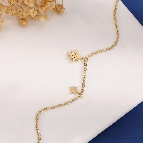 New Simple Design Micro Inlaid Zirconium Bracelet For Women - Image 4