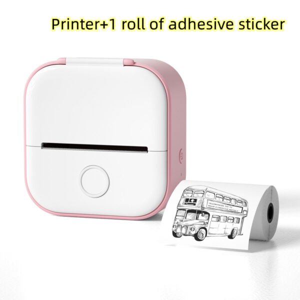 Portable Mini Thermal Label Printer Home Photo Printer Student Wrong Question Printer Bluetooth Mini Label Printer Price Tag - Image 5